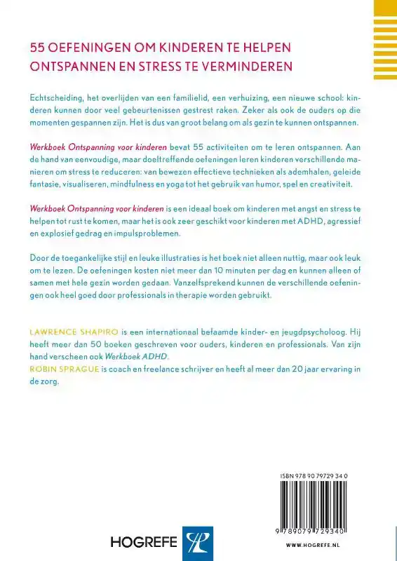 WERKBOEK ONTSPANNING VOOR KINDEREN