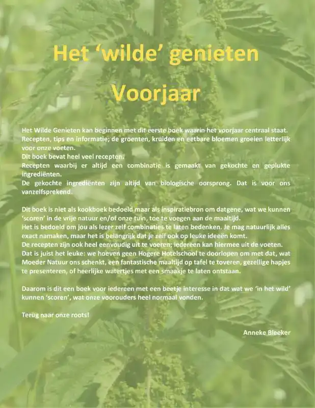 HET ?WILDE ?GENIETEN