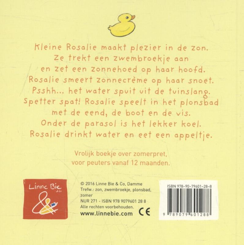 KLEINE ROSALIE IN DE ZON