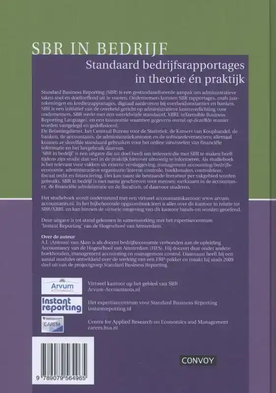 SBR IN BEDRIJF