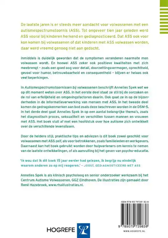 AUTISMESPECTRUMSTOORNISSEN BIJ VOLWASSENEN