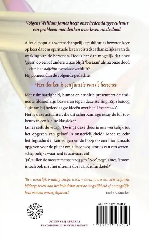 DE ONSTERFELIJKHEID VAN HET BEWUSTZIJN