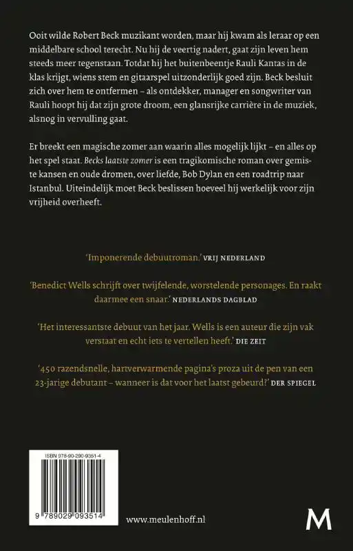 BECKS LAATSTE ZOMER
