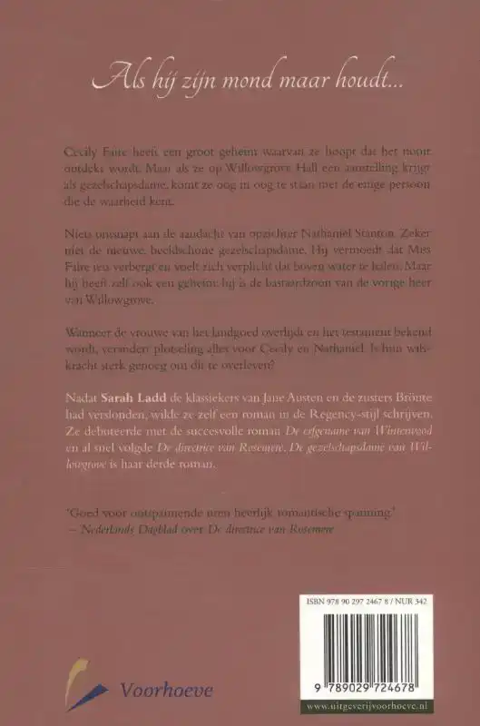DE GEZELSCHAPSDAME VAN WILLOWGROVE