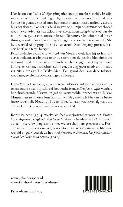 IK HEB NIETS TEGEN ANTISEMIETEN, IK LEEF ERVAN