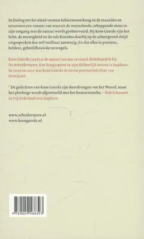 DIALOOG MET HET EILAND