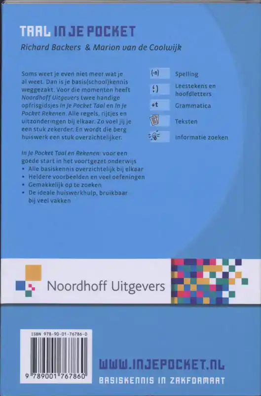 IN JE POCKET TAAL