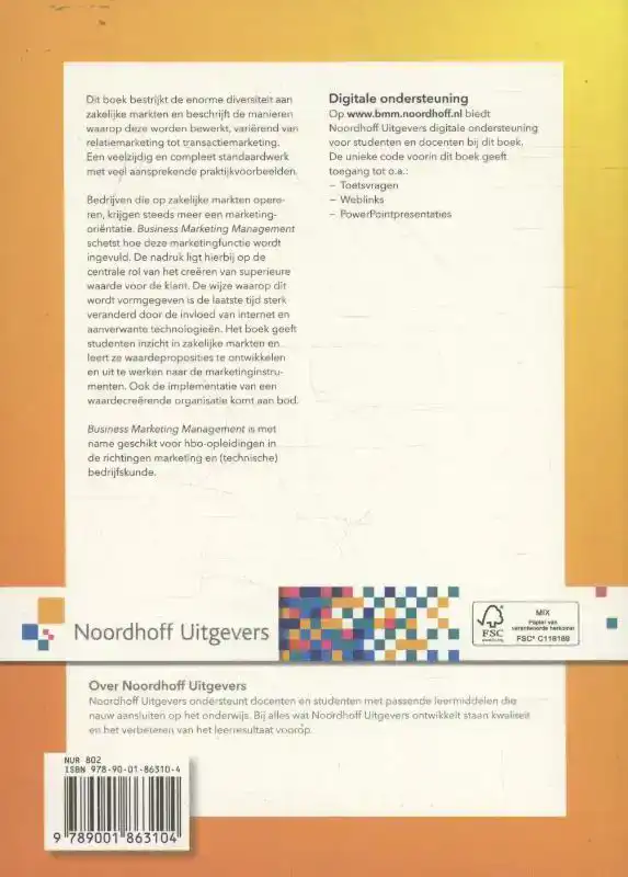 BUSINESS MARKETING MANAGEMENT