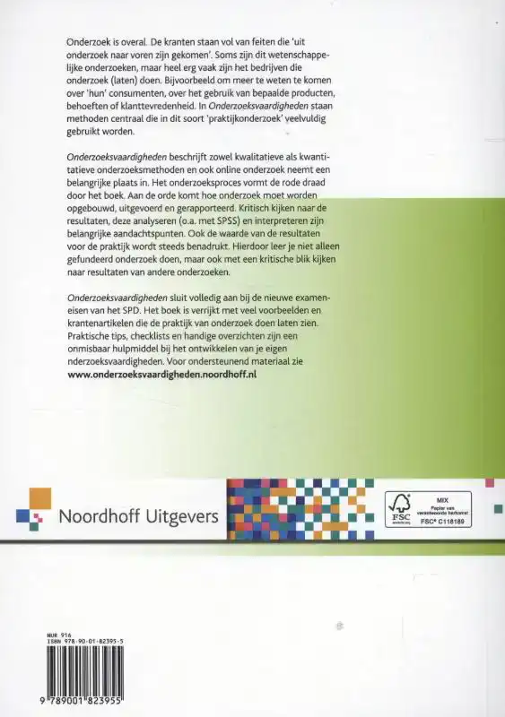 ONDERZOEKSVAARDIGHEDEN