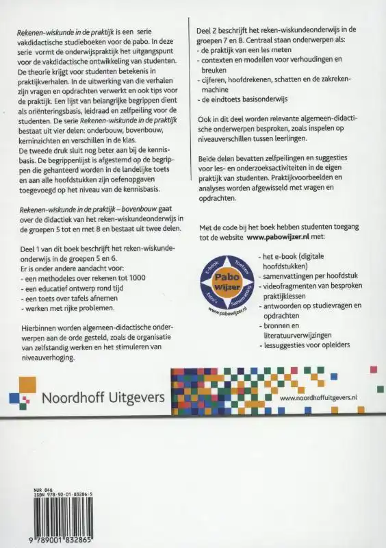 REKENEN-WISKUNDE IN DE PRAKTIJK