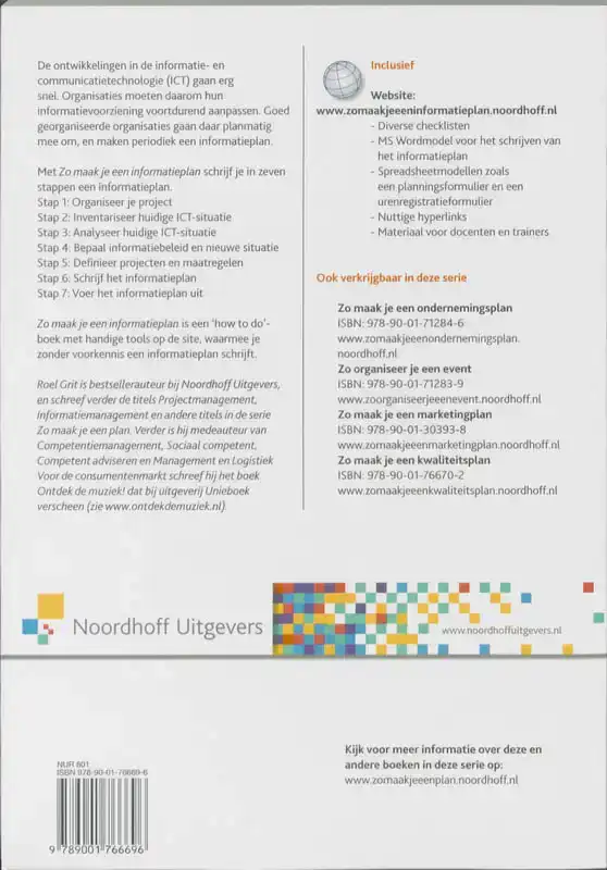 ZO MAAK JE EEN INFORMATIEPLAN