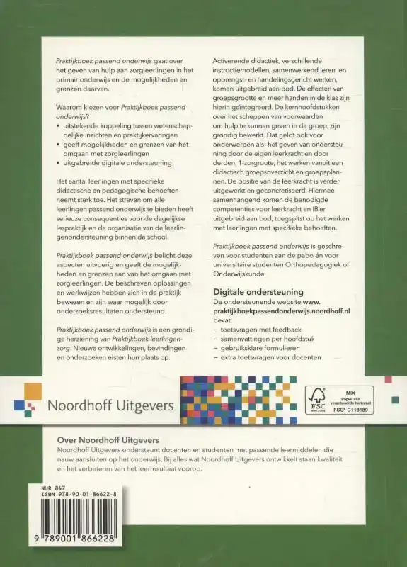PRAKTIJKBOEK PASSEND ONDERWIJS