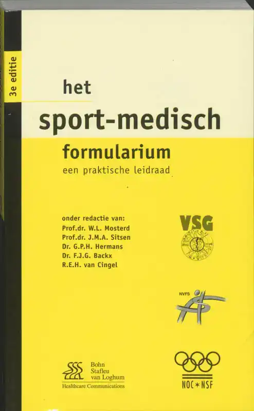 HET SPORT-MEDISCH FORMULARIUM