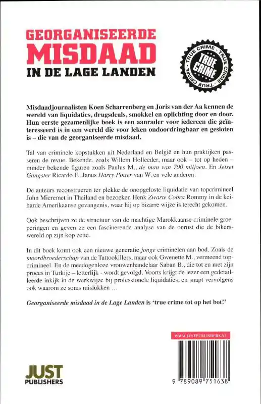 GEORGANISEERDE MISDAAD IN DE LAGE LANDEN