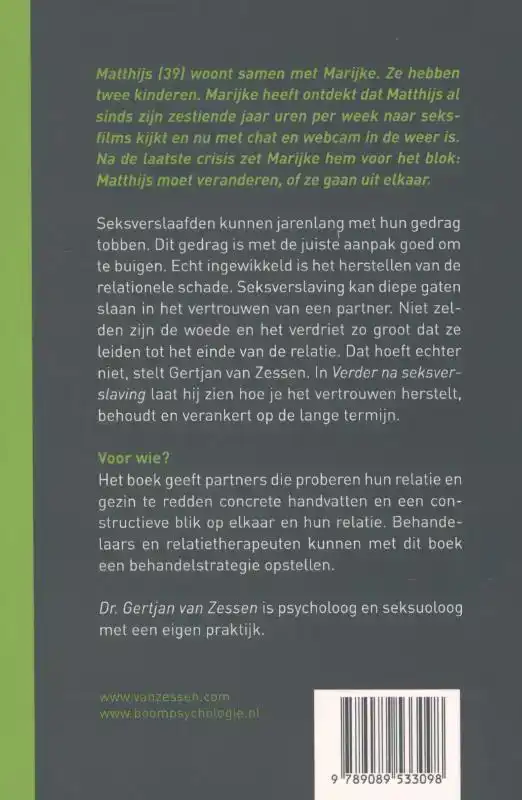 VERDER NA SEKSVERSLAVING