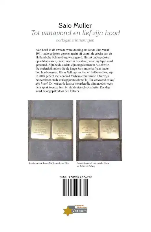 TOT VANAVOND EN LIEF ZIJN HOOR!