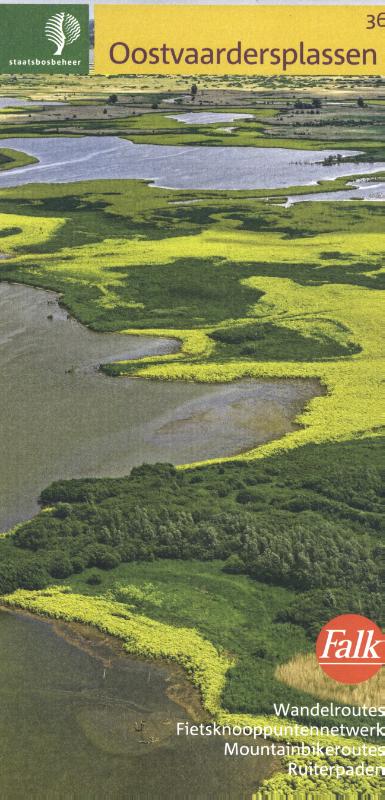 FALK STAATSBOSBEHEER WANDELKAART 36.NP OOSTVAARDERSPLASSEN