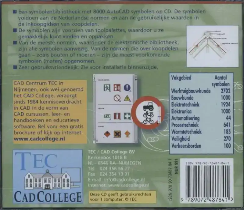 8000 NEDERLANDSE SYMBOLEN VOOR AUTOCAD