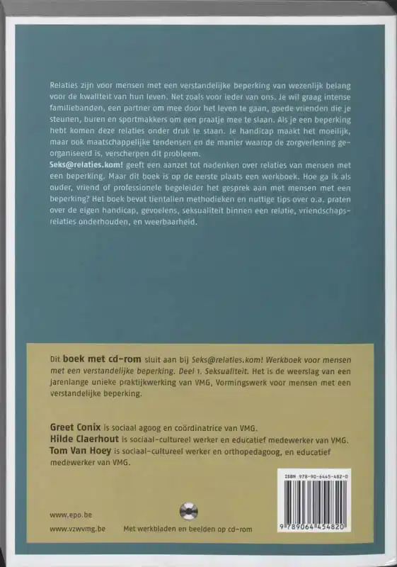 SEKS@RELATIES.KOM! WERKBOEK VOOR MENSEN MET EEN VERSTANDELIJ