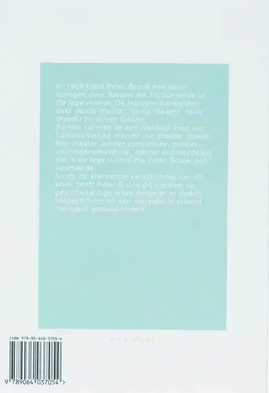 DE LEGE RUIMTE