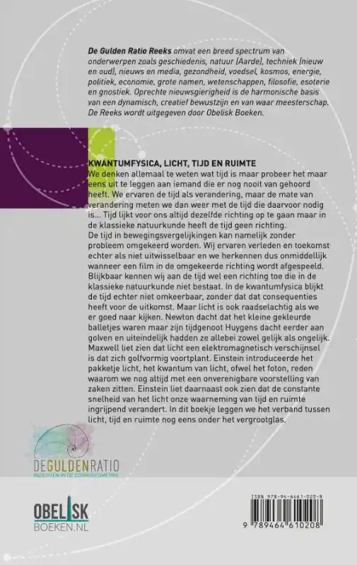 KWANTUMFYSICA, LICHT, TIJD EN RUIMTE