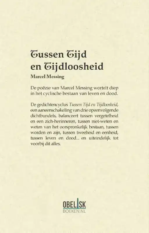 TUSSEN TIJD EN TIJDLOOSHEID