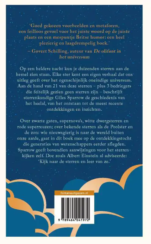 DE GESCHIEDENIS VAN HET HEELAL IN 21 STERREN (EN 3 BEDRIEGER