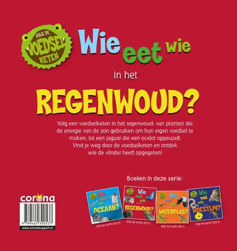 WIE EET WIE IN HET REGENWOUD?