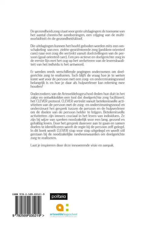 CLEVER DOELEN BEPALEN IN DE EERSTE LIJN