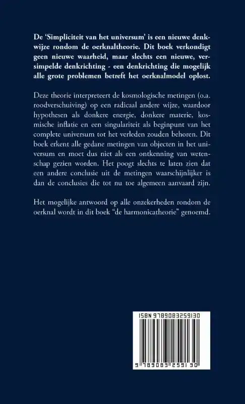 DE SIMPLICITEIT VAN HET UNIVERSUM