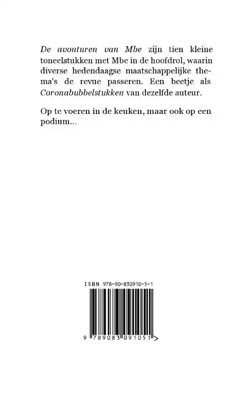 DE AVONTUREN VAN MBE