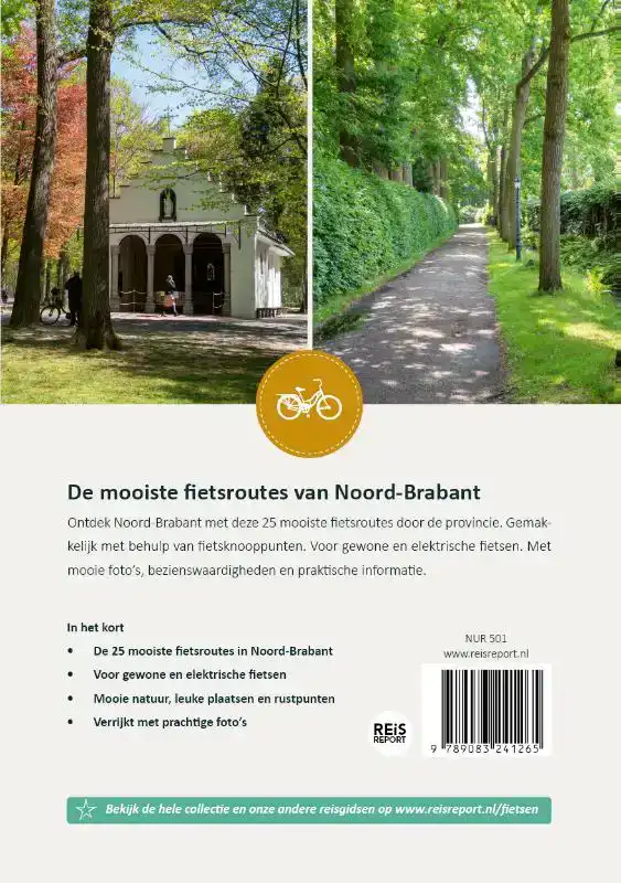 NOORD-BRABANT - DE 25 MOOISTE FIETSROUTES
