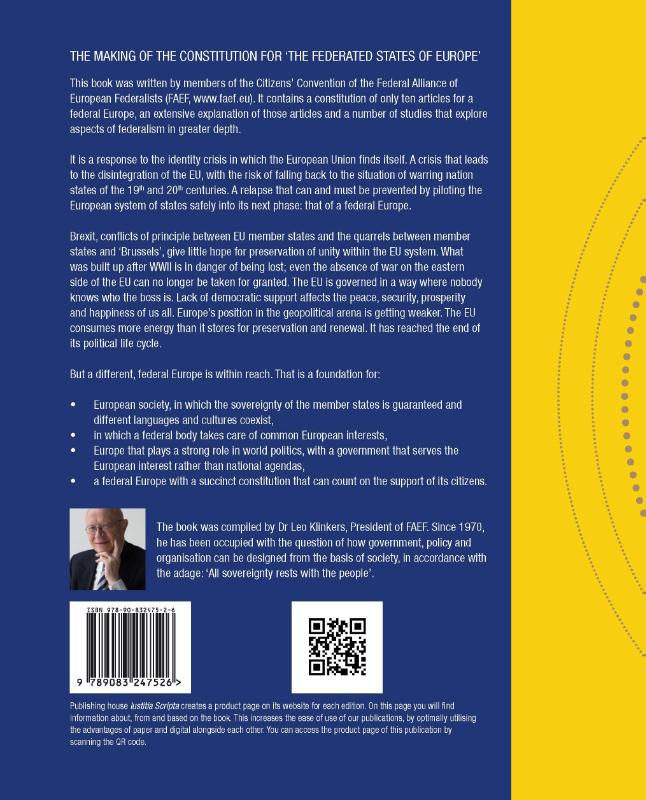 THE MAKING OF THE CONSTITUTION FOR 'THE FEDERATED STATES OF