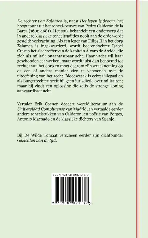 DE RECHTER VAN ZALAMEA