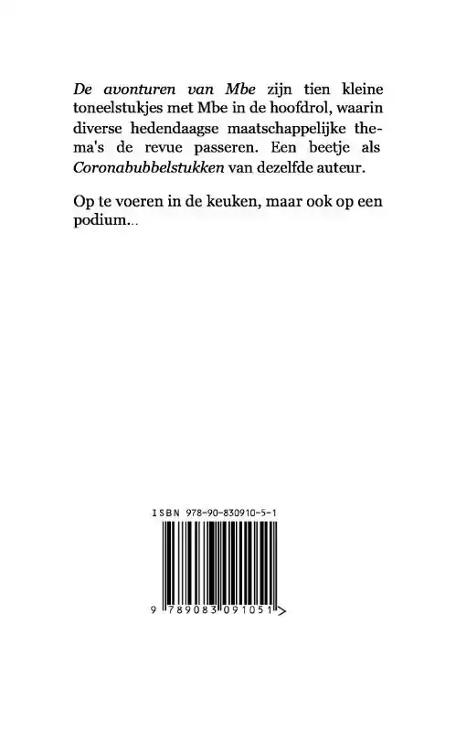 DE AVONTUREN VAN MBE
