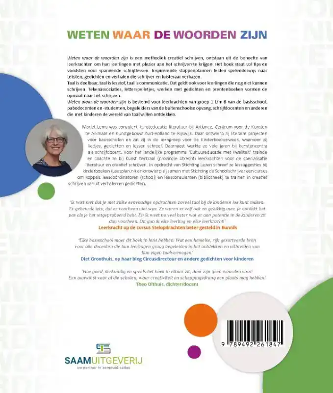 WETEN WAAR DE WOORDEN ZIJN