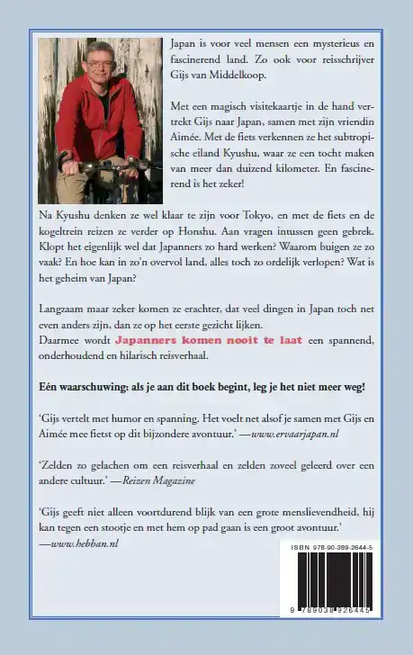 JAPANNERS KOMEN NOOIT TE LAAT