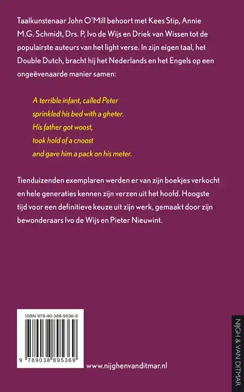 LIGHT VERSE IN DUTCH AND DOUBLE DUTCH