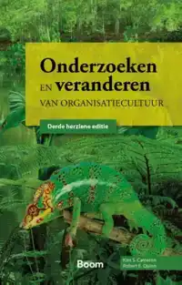 ONDERZOEKEN EN VERANDEREN VAN ORGANISATIECULTUUR