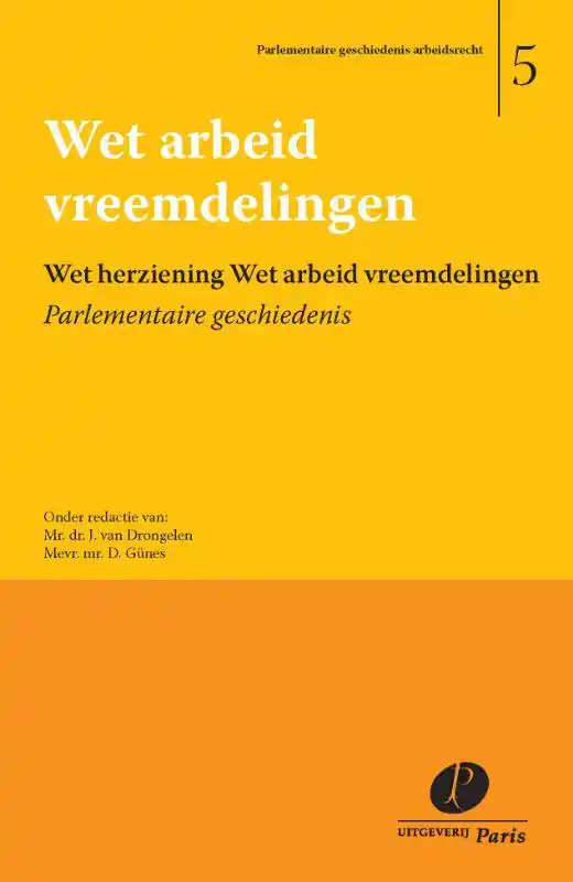 WET HERZIENING WET ARBEID VREEMDELINGEN