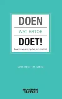 DOEN WAT ERTOE DOET