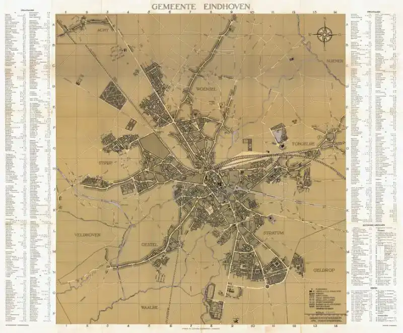 STADSPLATTEGROND 1941