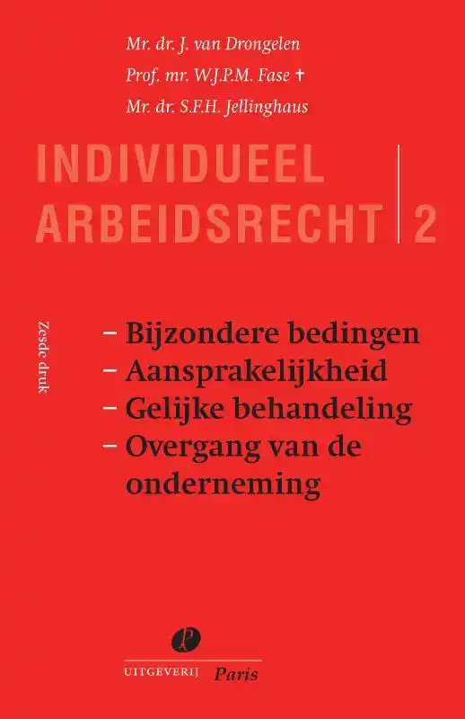 BIJZONDERE BEDINGEN AANSPRAKELIJKHEID GELIJKE BEHANDELING OV