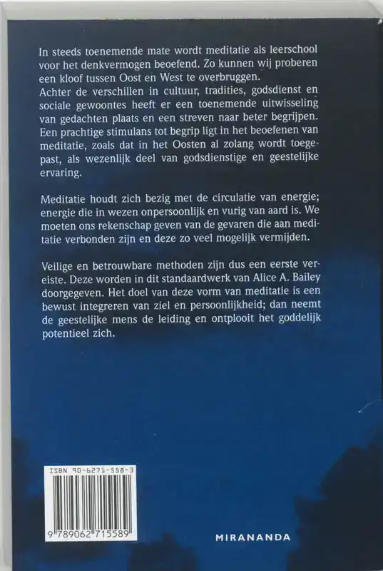 BRIEVEN OVER OCCULTE MEDITATIE