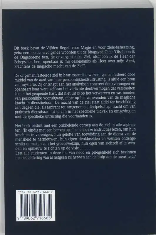 EEN VERHANDELING OVER WITTE MAGIE