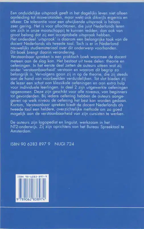 VERSTAANBAAR SPREKEN