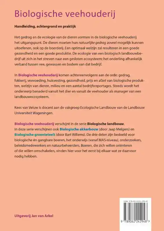 BIOLOGISCHE VEEHOUDERIJ