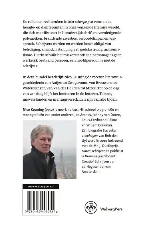 MET SCHERPE PEN