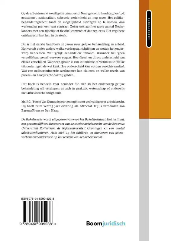 GELIJKE BEHANDELING IN ARBEID