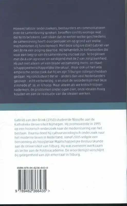 WAT DE SAMENLEVING KAN BETEKENEN